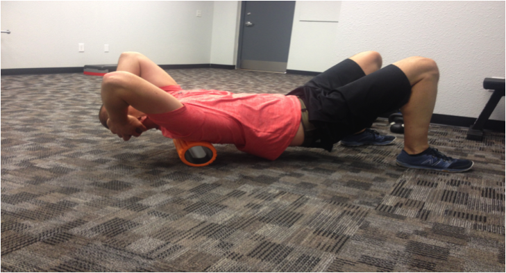 foam rolling back