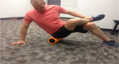 foam rolling piriformis