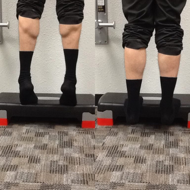 eccentric calf raises