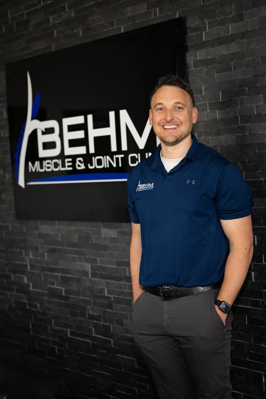 Dr. Adam Behm, DC, CCSP®, combines chiropractic care with additional sports medicine and rehabilitation training. Dr. Adam Behm Certified Chiropractic Sports Physician in Bellevue NE