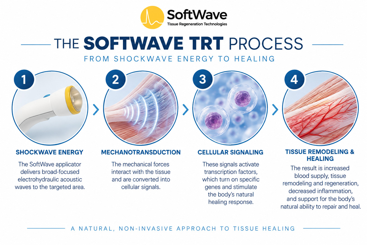 SoftWave TRT Therapy Process