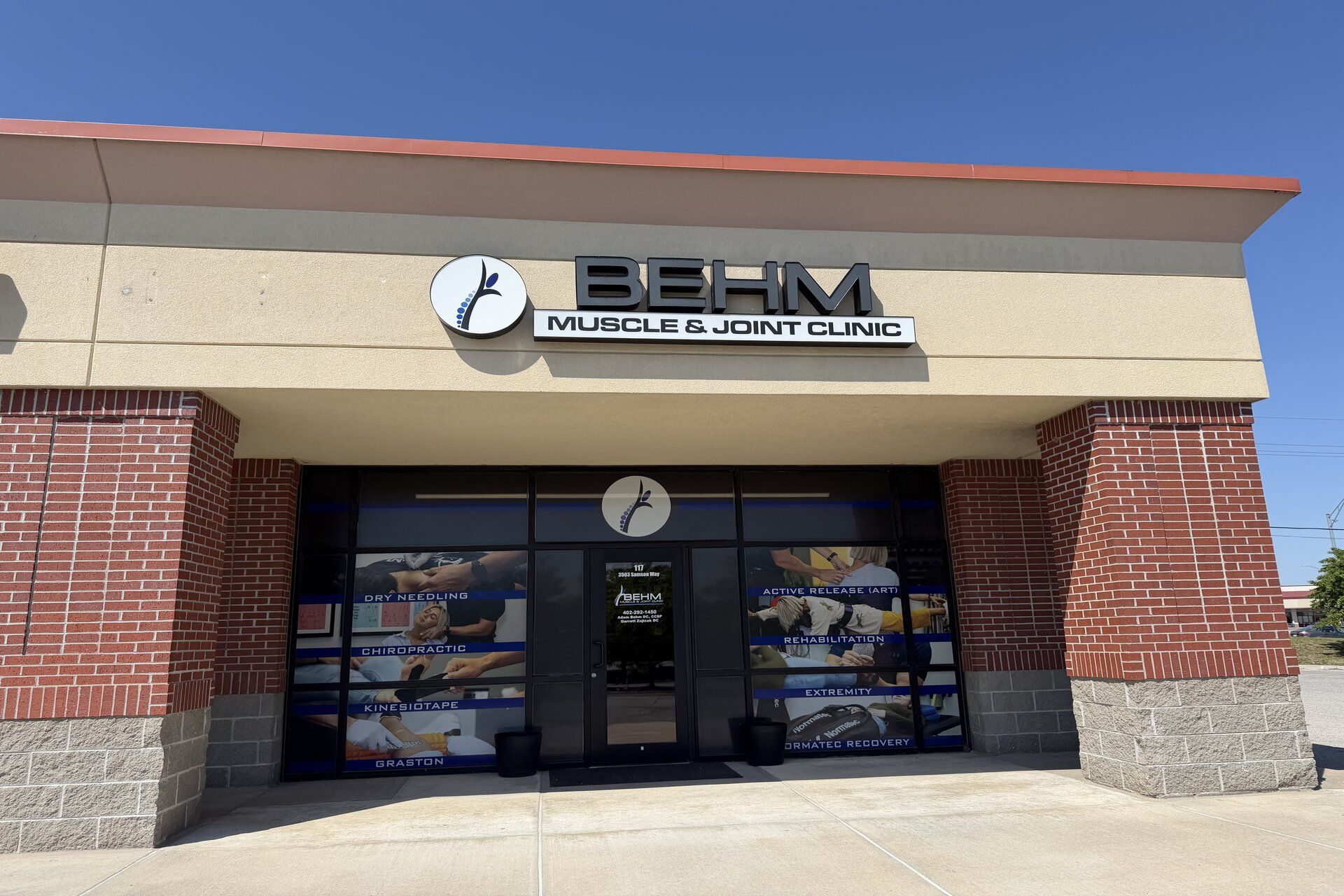 Behm Muscle & Joint Clinic Building in Bellevue, NE