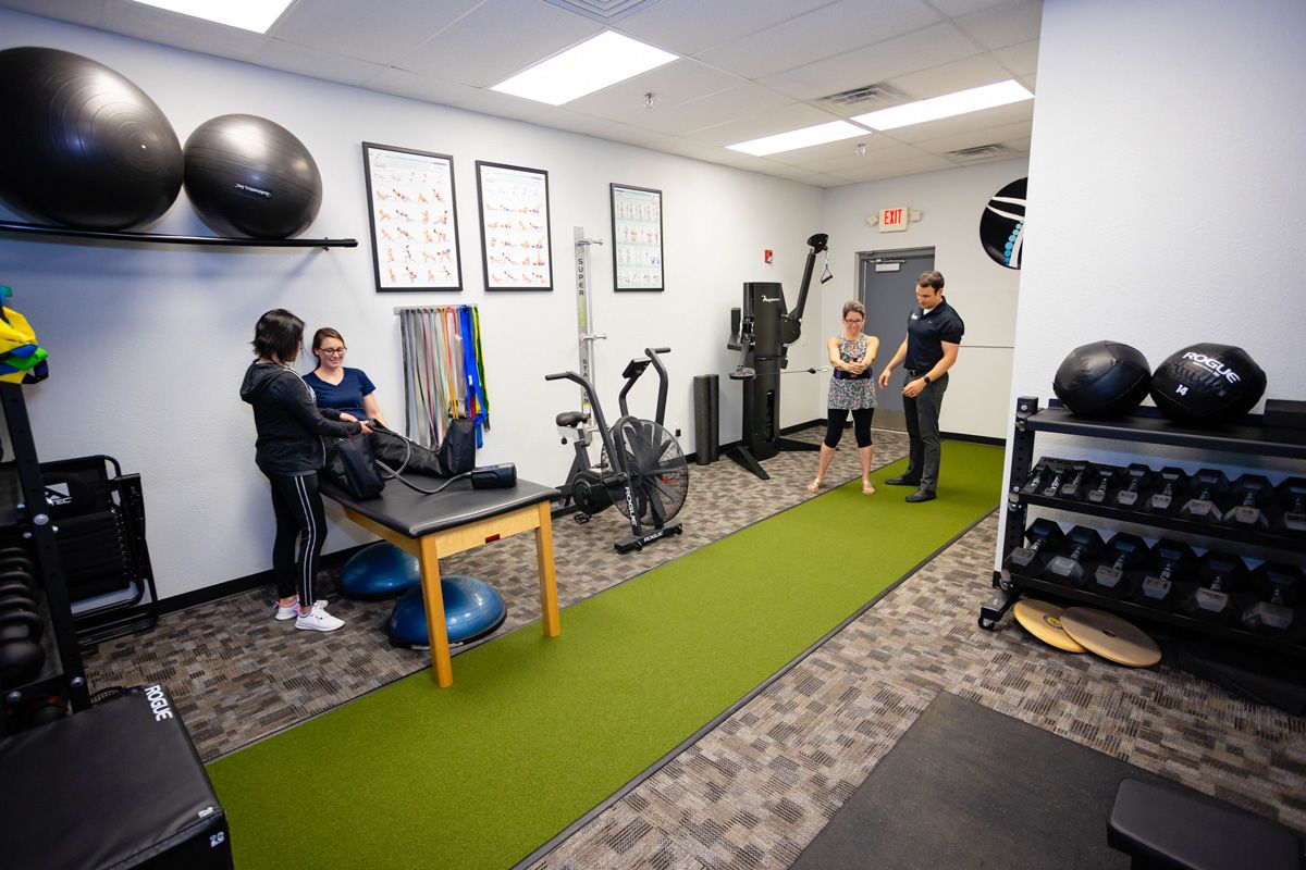 interior of physical rehab clinic in bellevue, ne