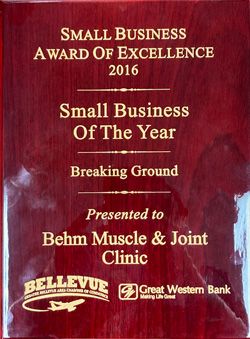 2016 small business award of excellence